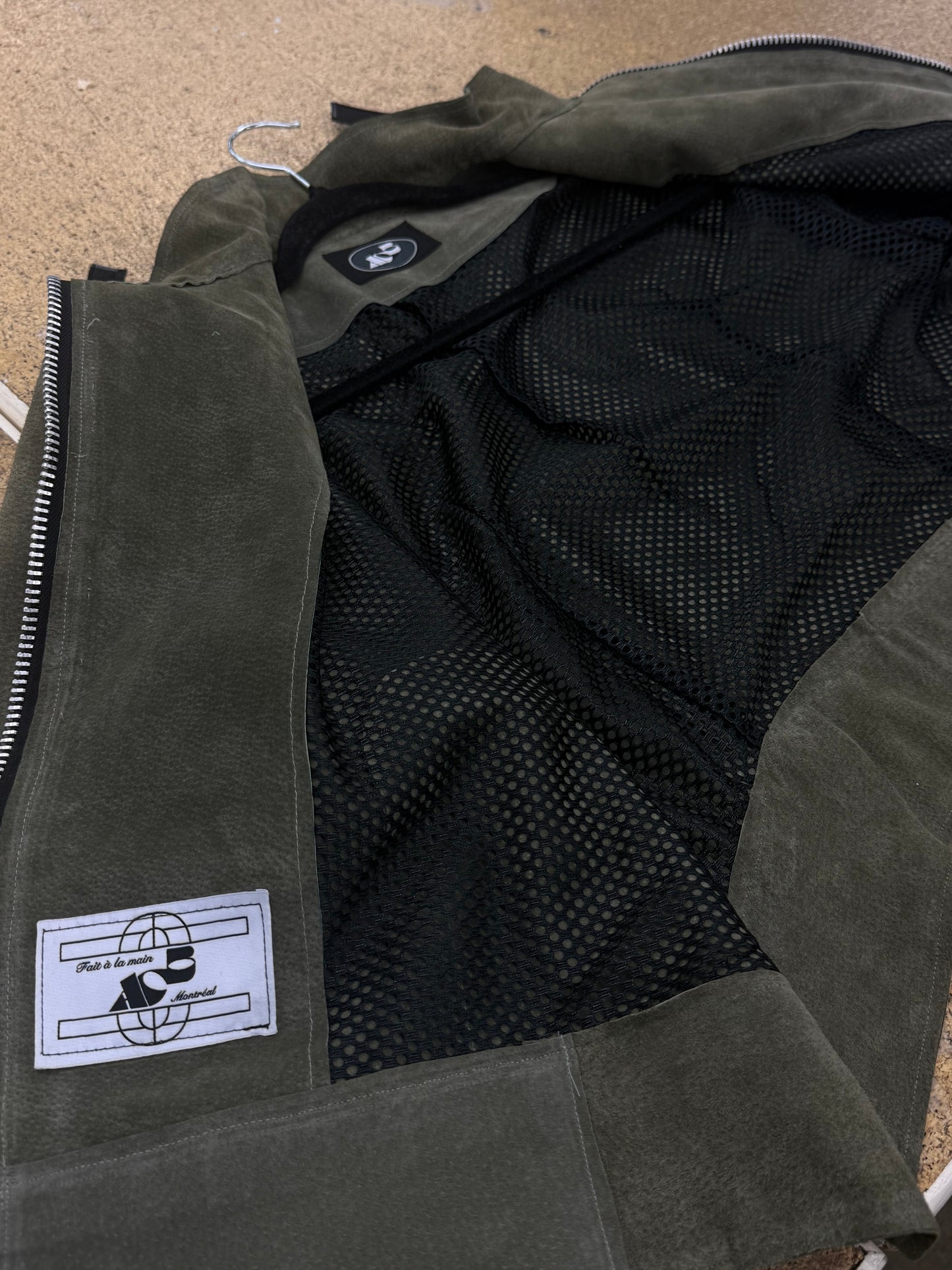 Suede Leather Jacket